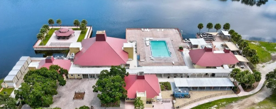 Barefoot Bay clubhouse