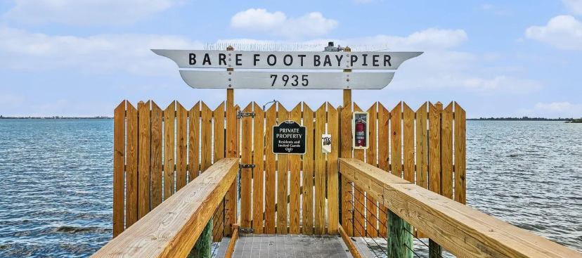 Barefoot Bay pier